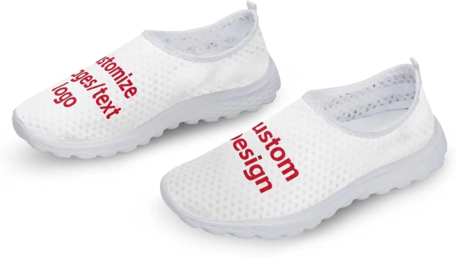 Jeiento Halloween Shoes for Women Men Halloween Party Walking Running Sneaker Shoes Slip-On Breathable Mesh Workout Fashion Shoes