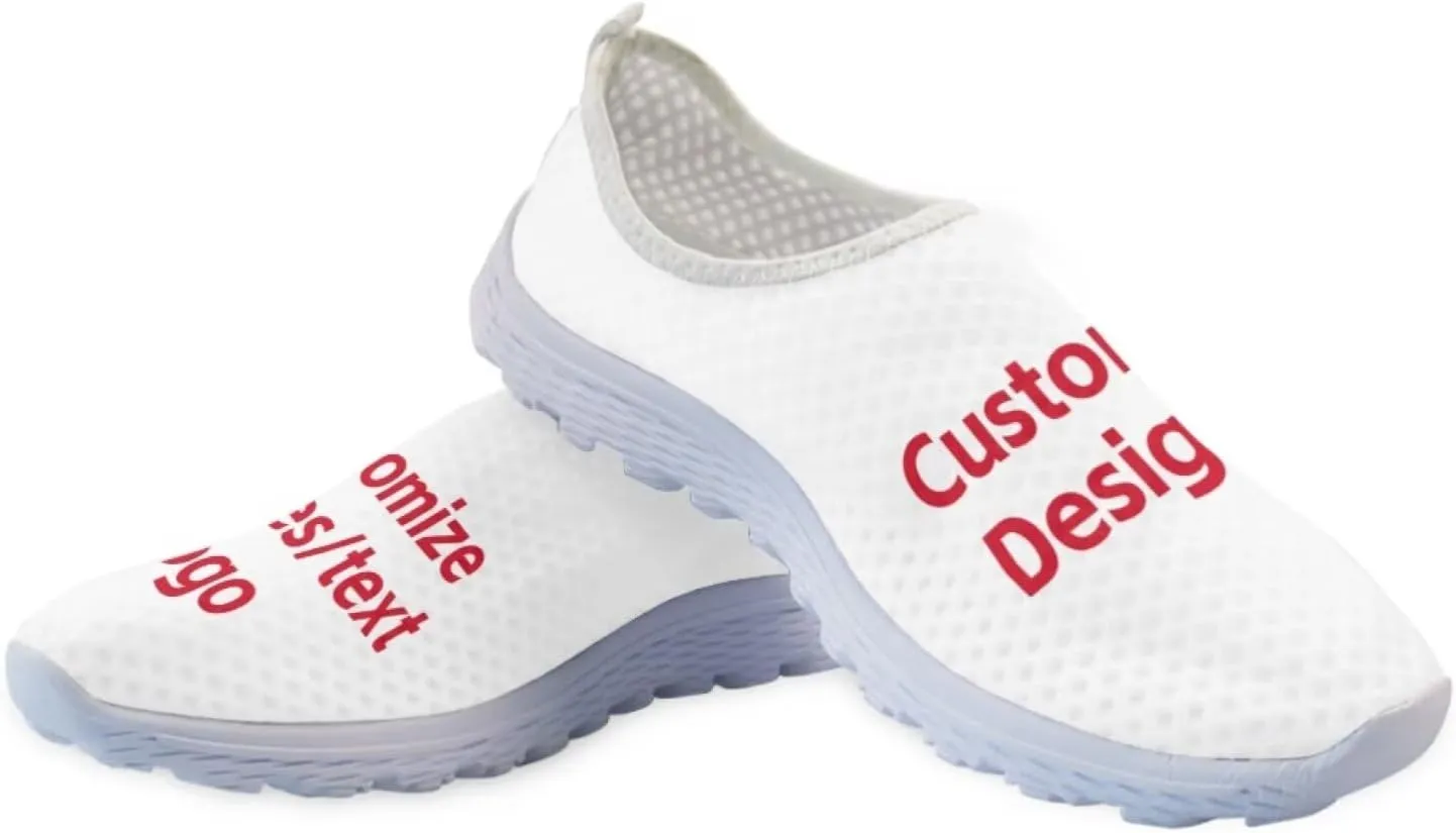 Jeiento Halloween Shoes for Women Men Halloween Party Walking Running Sneaker Shoes Slip-On Breathable Mesh Workout Fashion Shoes