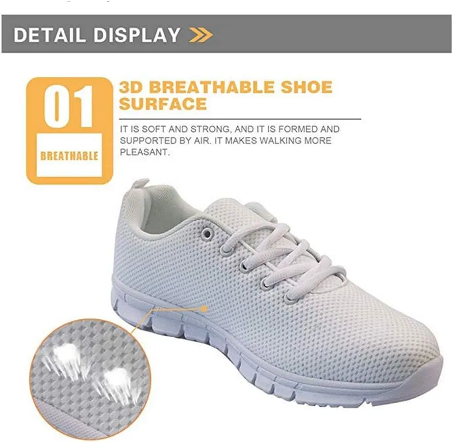 Jeiento Running Shoes for Women Outdoor Casual Walking Sports Sneakers Multi Fitness Jogging Trainers