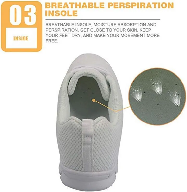 Jeiento Running Shoes for Women Outdoor Casual Walking Sports Sneakers Multi Fitness Jogging Trainers
