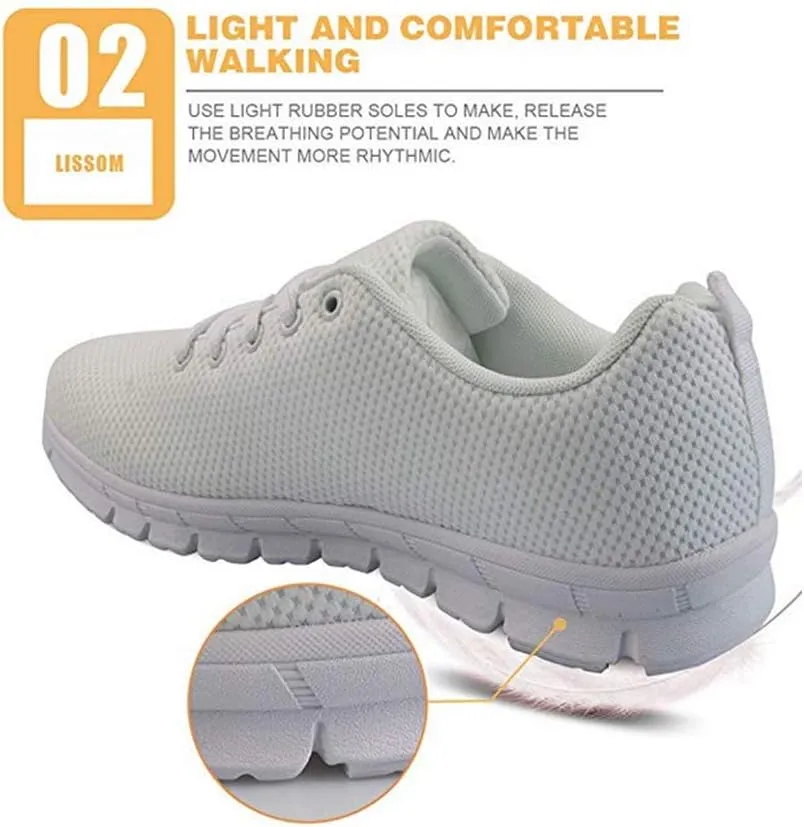Jeiento Running Shoes for Women Outdoor Casual Walking Sports Sneakers Multi Fitness Jogging Trainers