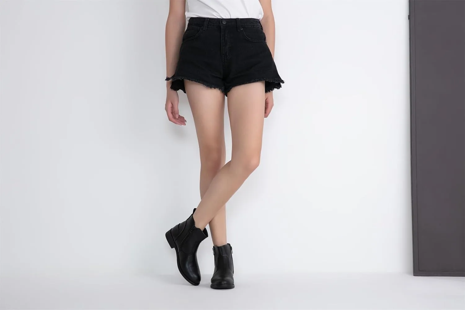 Jeossy Women's 9008 Ankle Boots Zipper Casual Fall Short Booties for Women