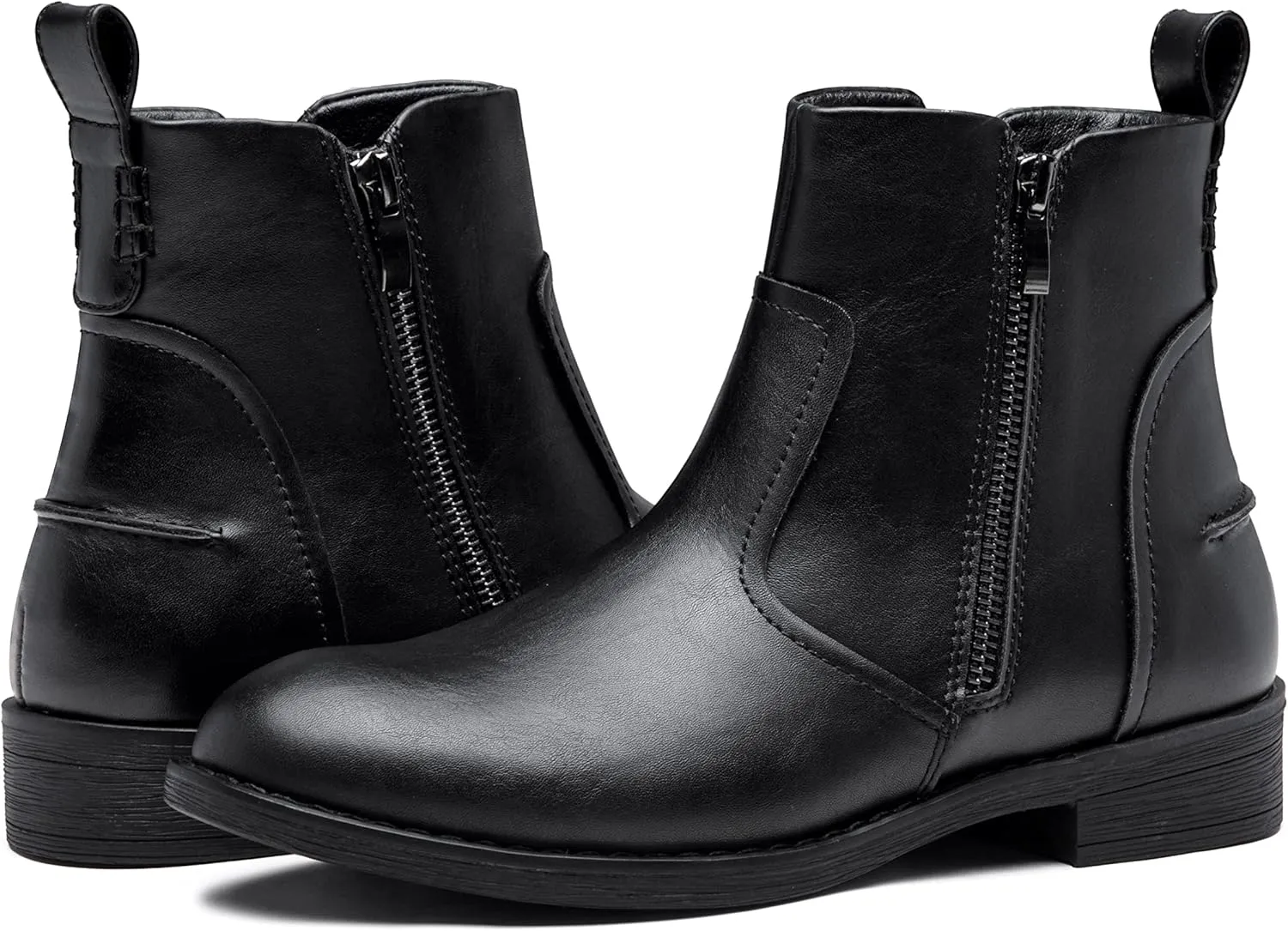 Jeossy Women's 9008 Ankle Boots Zipper Casual Fall Short Booties for Women