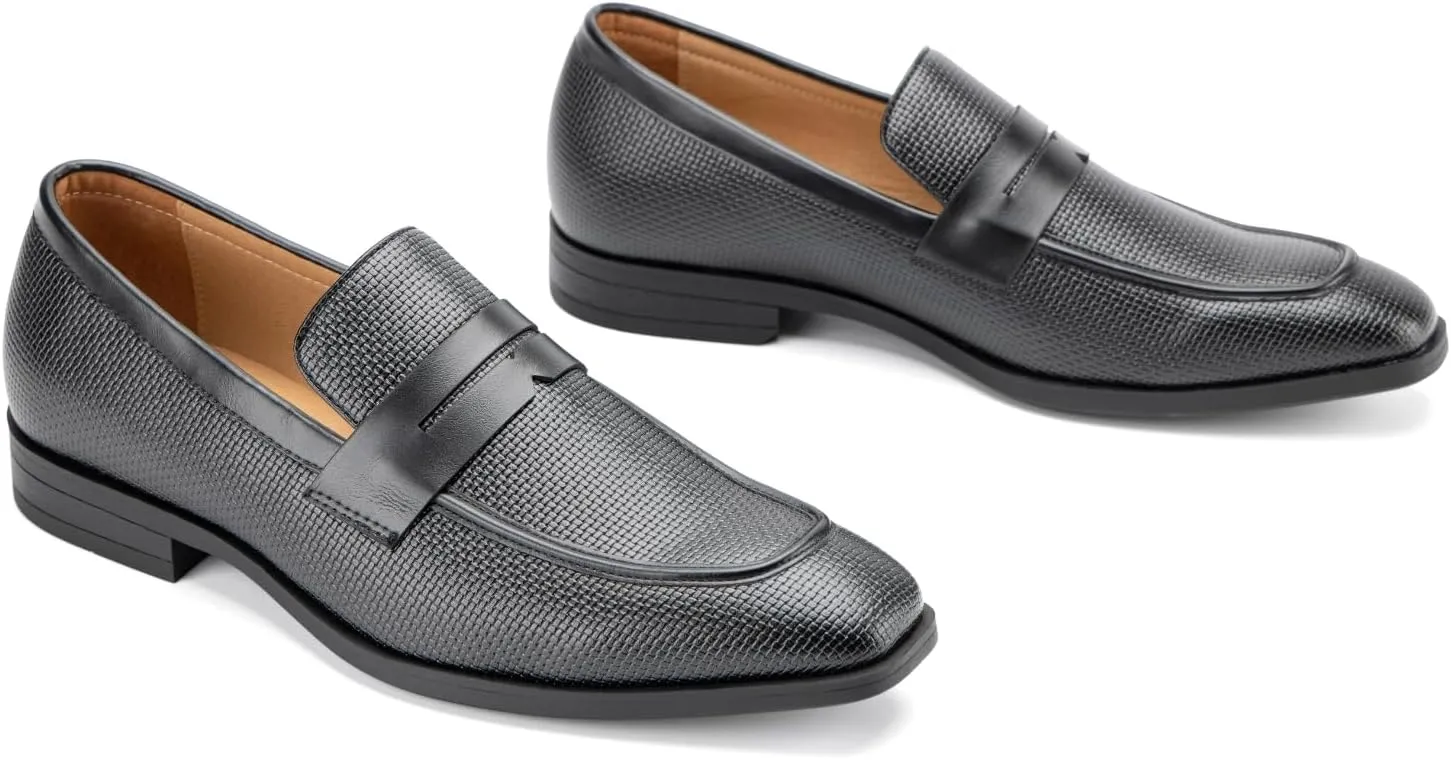 JITAI Mens Velvet Loafers Dress Shoes Loafers for Men Tuxedo Suit Shoes