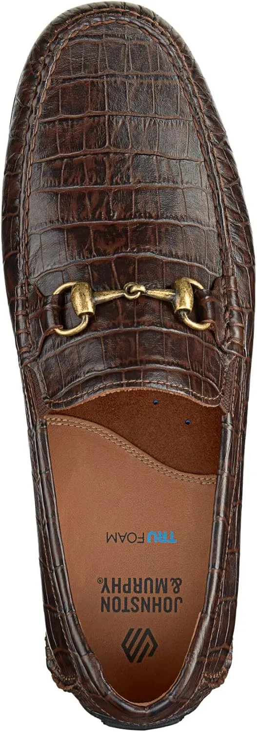 Johnston & Murphy Cort 2.0 Bit Loafers, Casual Dress Loafer for Men, Slip-On Moccasins