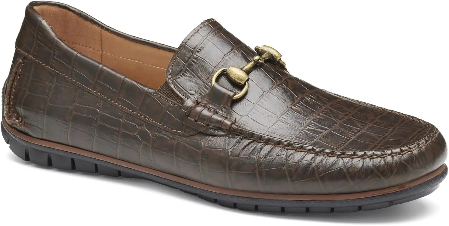 Johnston & Murphy Cort 2.0 Bit Loafers, Casual Dress Loafer for Men, Slip-On Moccasins