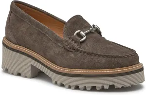 Johnston & Murphy Emmalynn Bit Loafer for Women – 2” Heeled Loafers for Women, Slip On Dress Shoes for Women