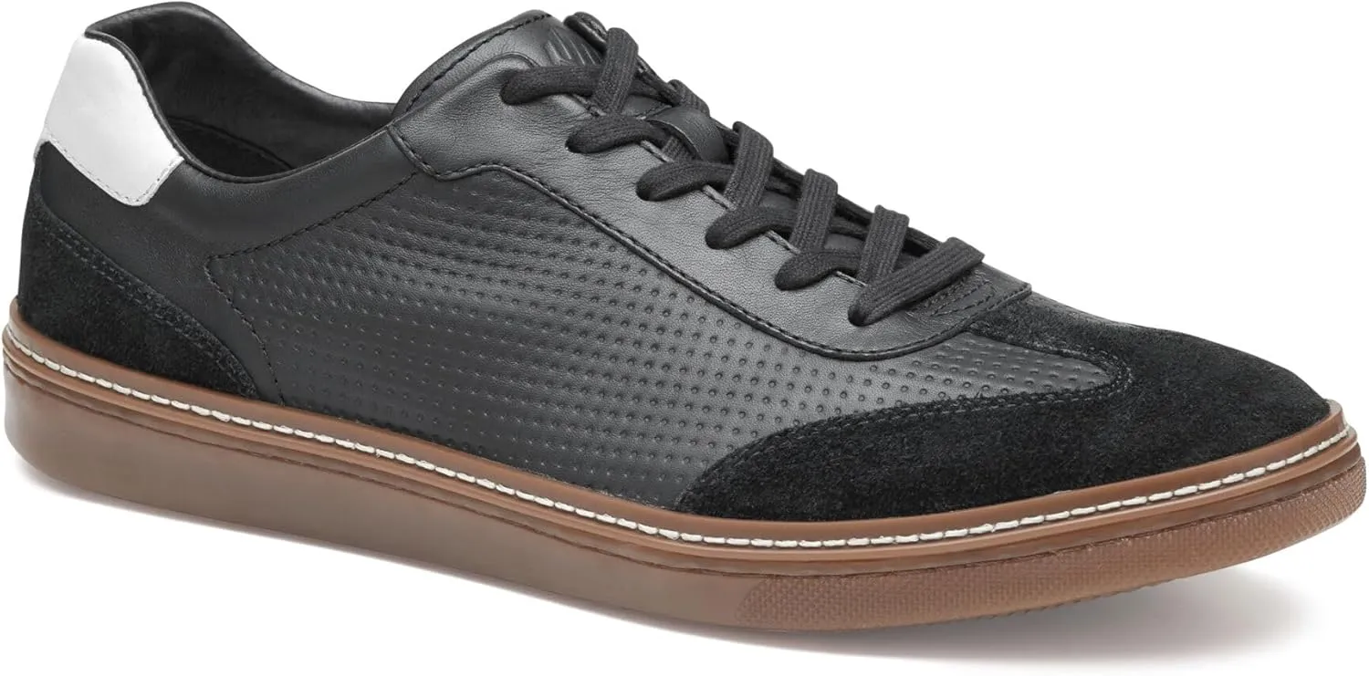 Johnston & Murphy McGuffey T-Toe Men’s Shoe – Men’s Fashion Dress Sneakers, Casual Leather Shoes for Men