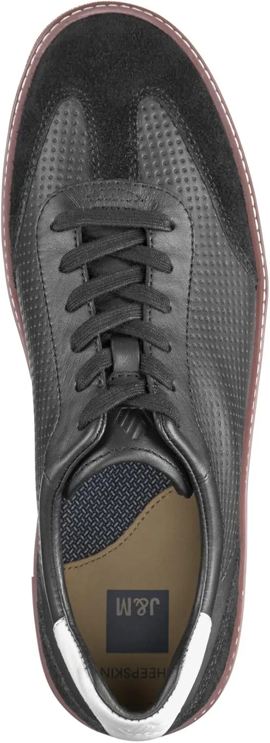Johnston & Murphy McGuffey T-Toe Men’s Shoe – Men’s Fashion Dress Sneakers, Casual Leather Shoes for Men