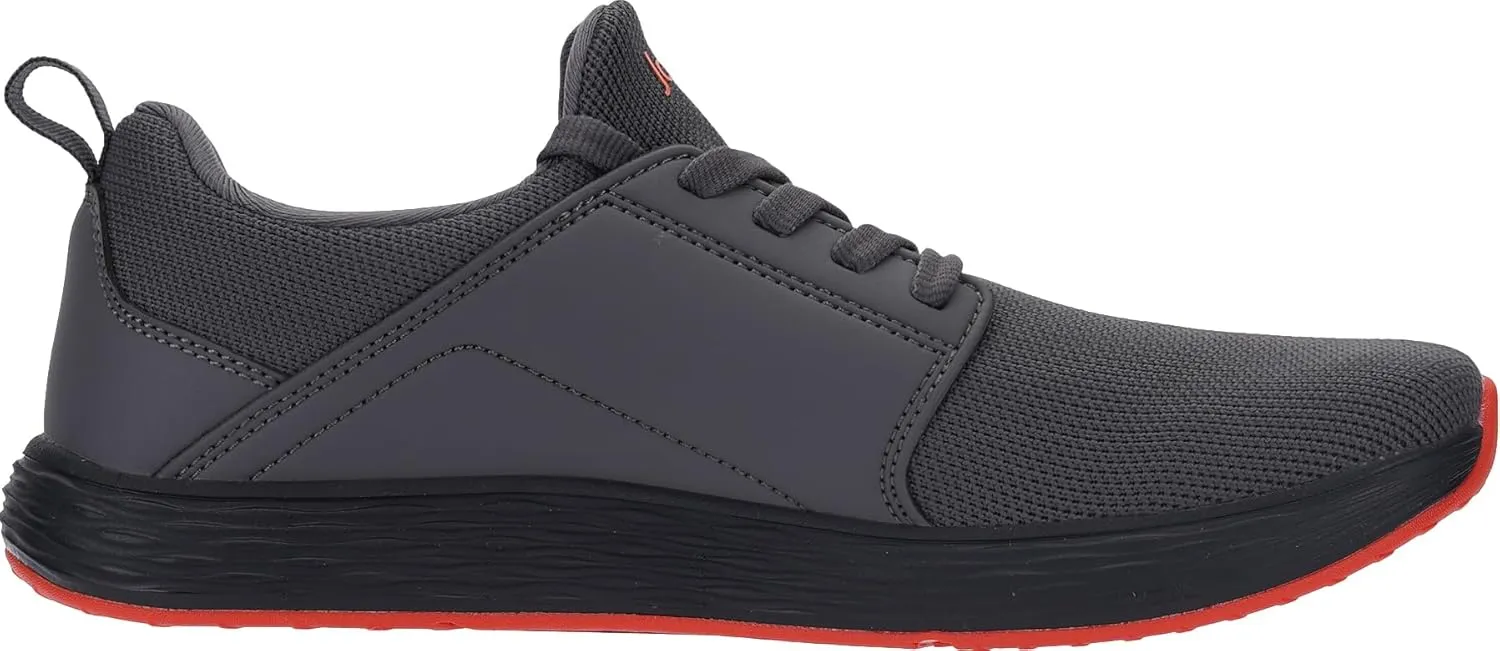 Joomra Men's Zero Drop Running Tennis Shoes | Slip on Walking Sneakers   Wide Toe Box