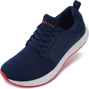 Joomra Men's Zero Drop Running Tennis Shoes | Slip on Walking Sneakers   Wide Toe Box
