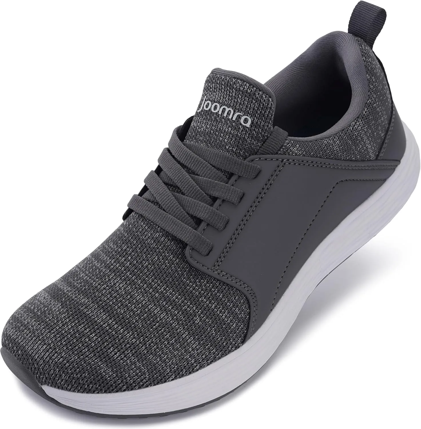 Joomra Men's Zero Drop Running Tennis Shoes | Slip on Walking Sneakers   Wide Toe Box