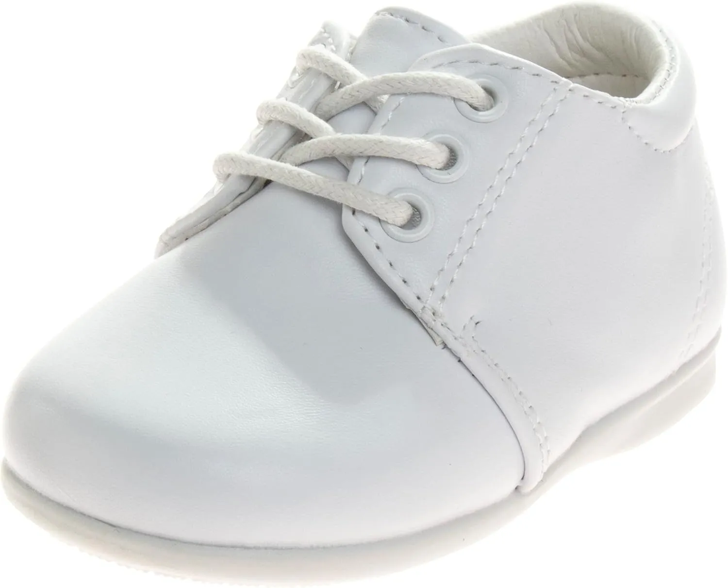Josmo Baby Boy Girl First Walking Shoes Classic Boots Soft Leather Formal Crib Shoes Size Infant - Toddler