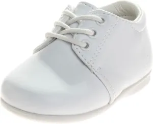 Josmo Baby Boy Girl First Walking Shoes Classic Boots Soft Leather Formal Crib Shoes Size Infant - Toddler