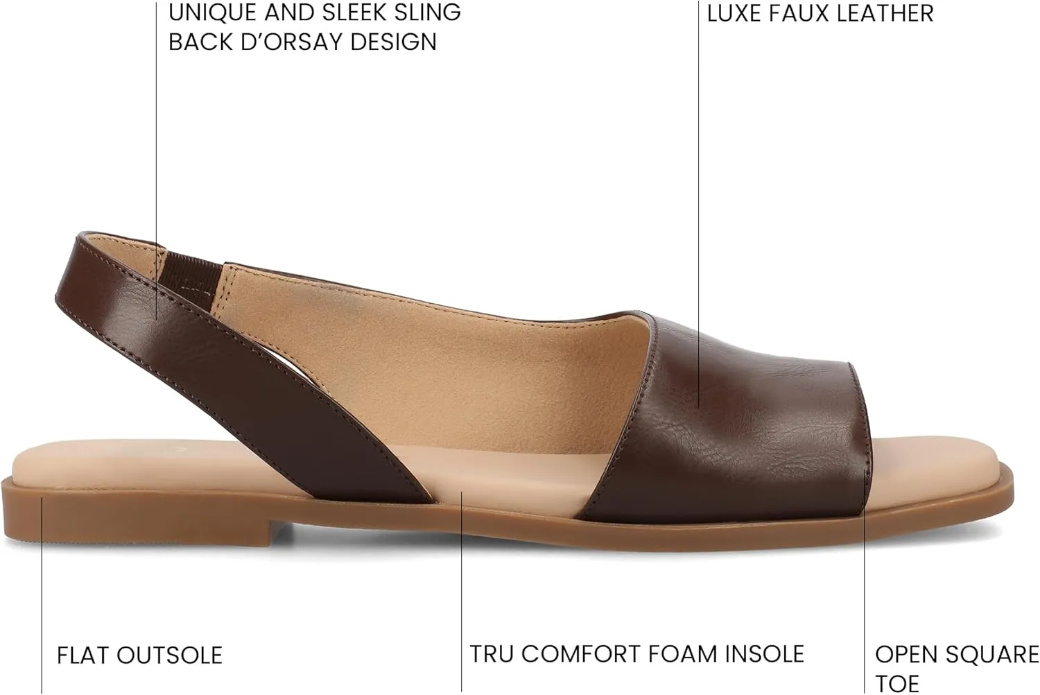 Journee Collection Women's Brinsley Sandal