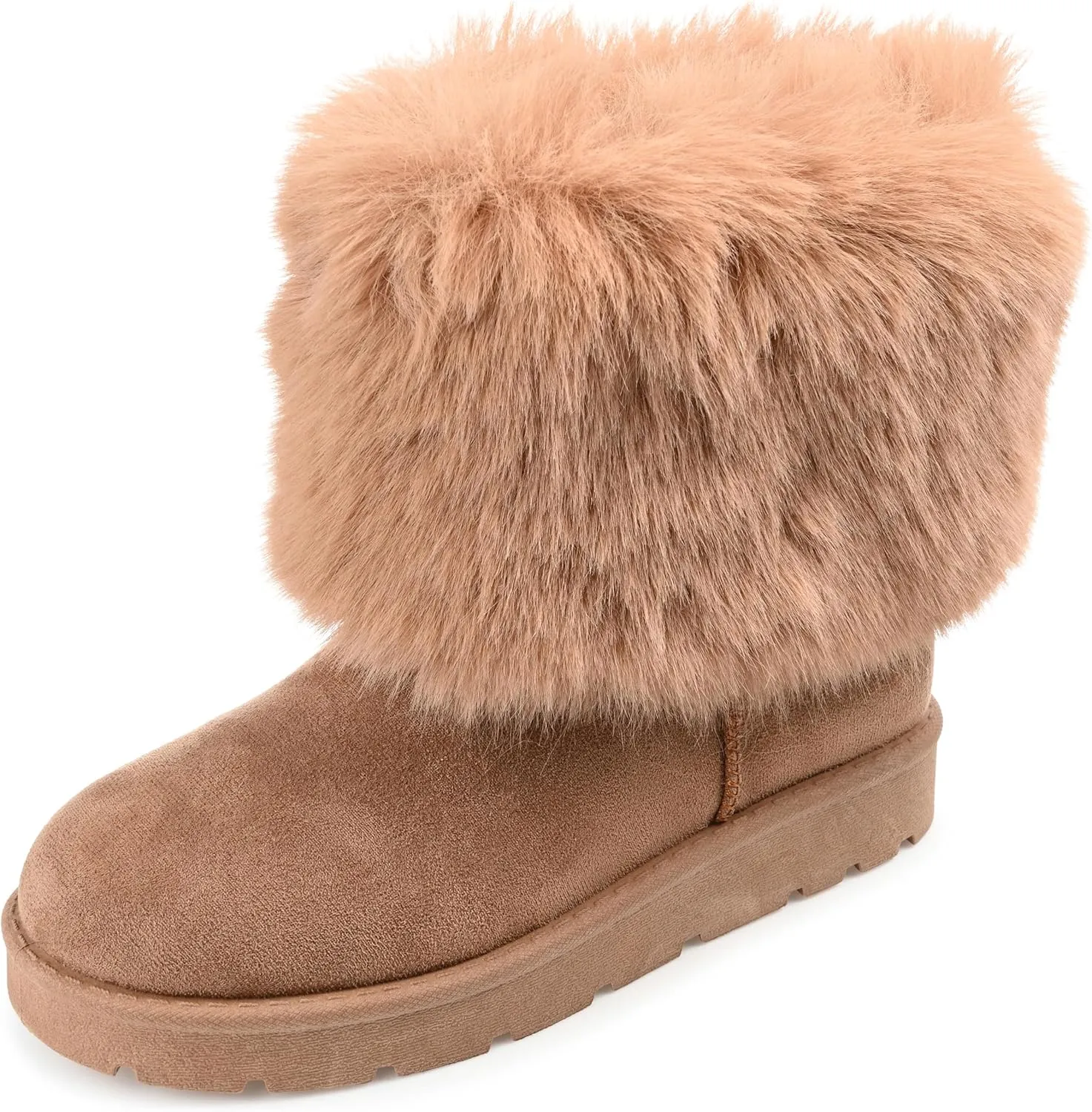 Journee Collection Women's Tru Comfort Foam Shanay Boot Mid Calf