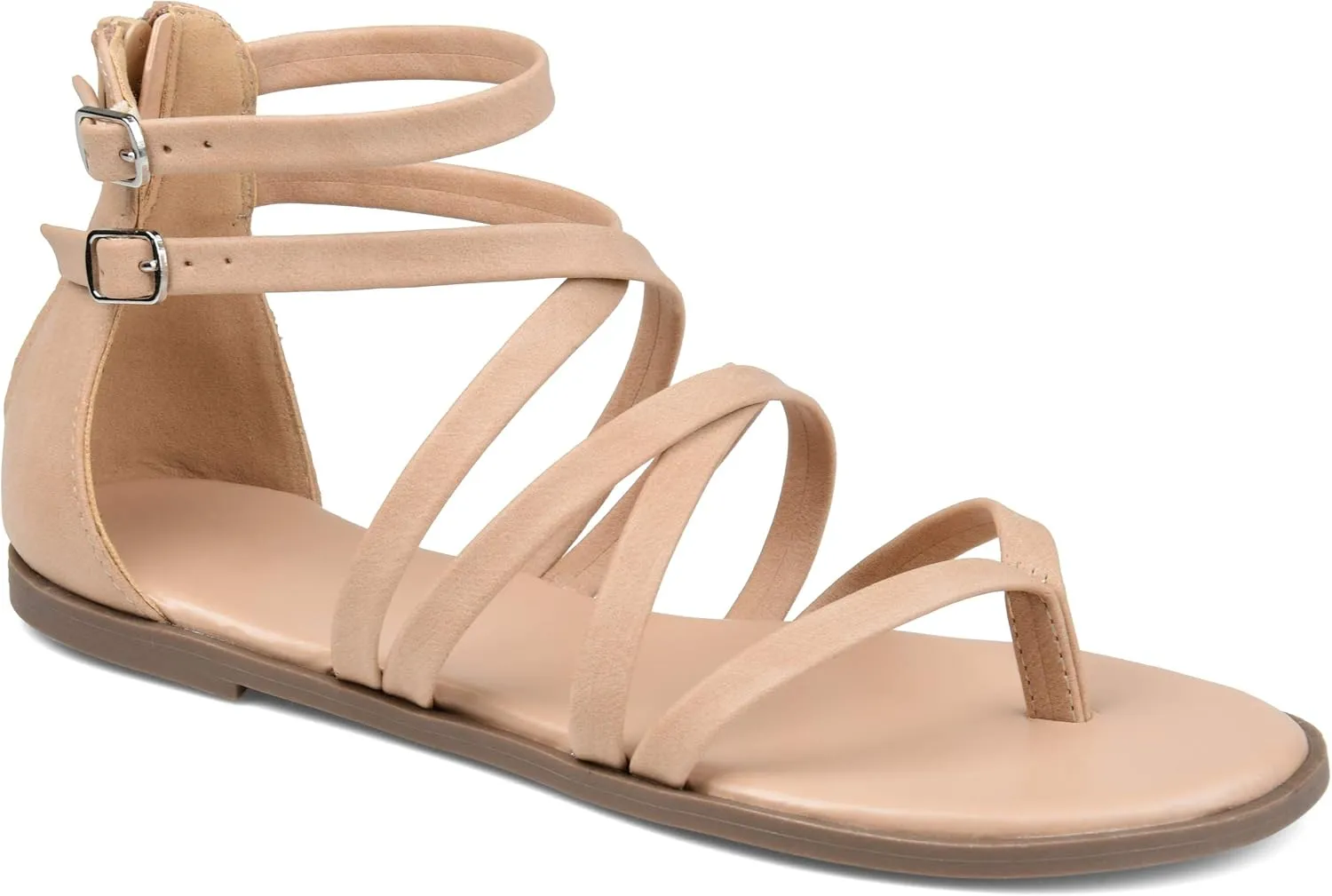 Journee Women's Comfort Foam Zailie Flat Sandals
