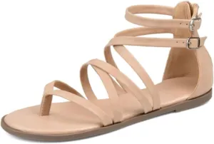 Journee Women's Comfort Foam Zailie Flat Sandals