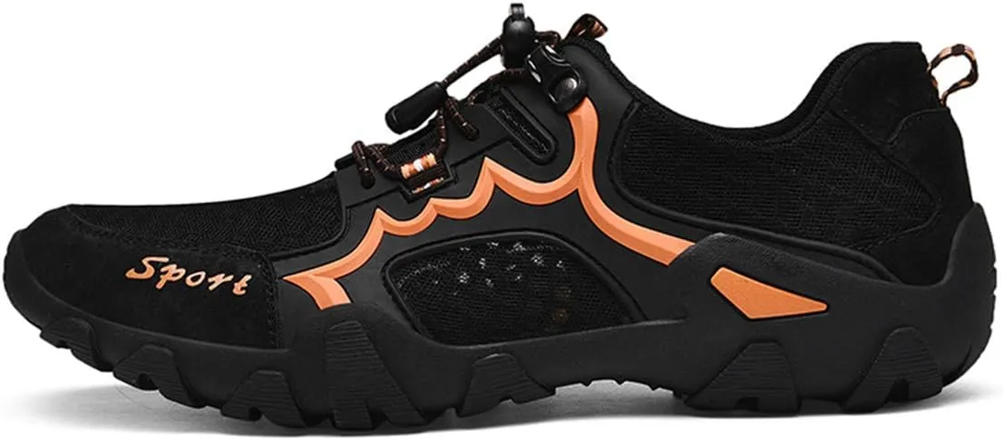 JOYVIP Men's Quick-Drying Swimming Aqua Beach Shoes Lightweight Mesh Hiking Sneakers