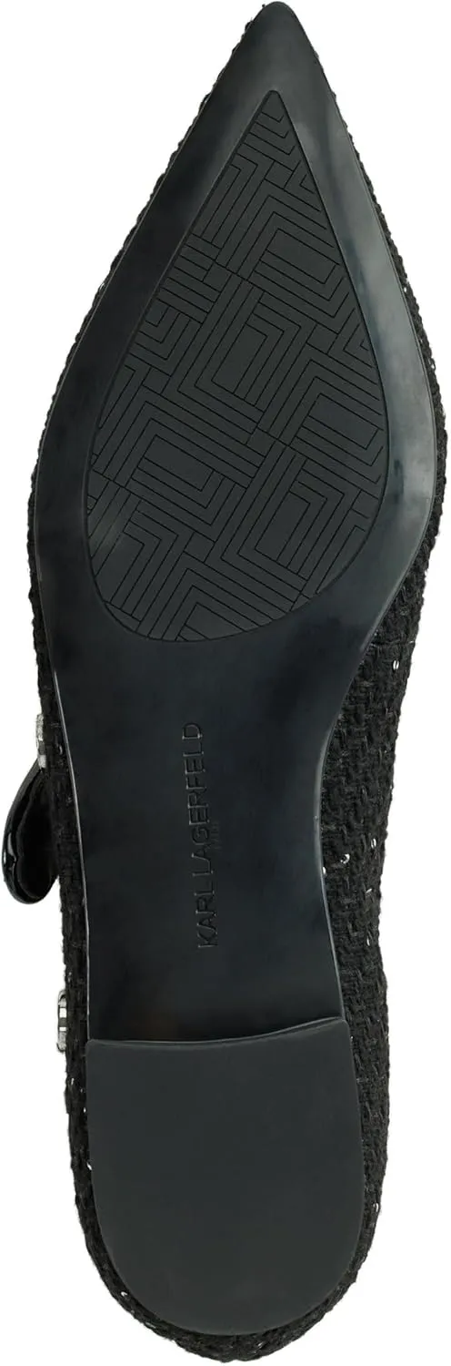 KARL LAGERFELD womens Vicci Everyday Mary Jane Flat