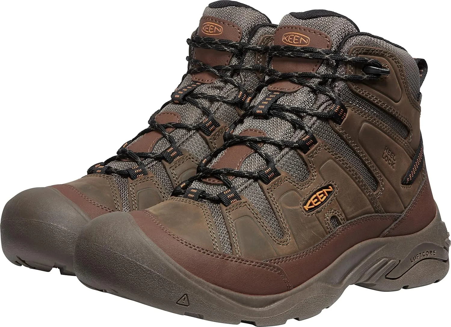 KEEN Men's Circadia Mid Height Comfortable Waterproof Hiking Boots