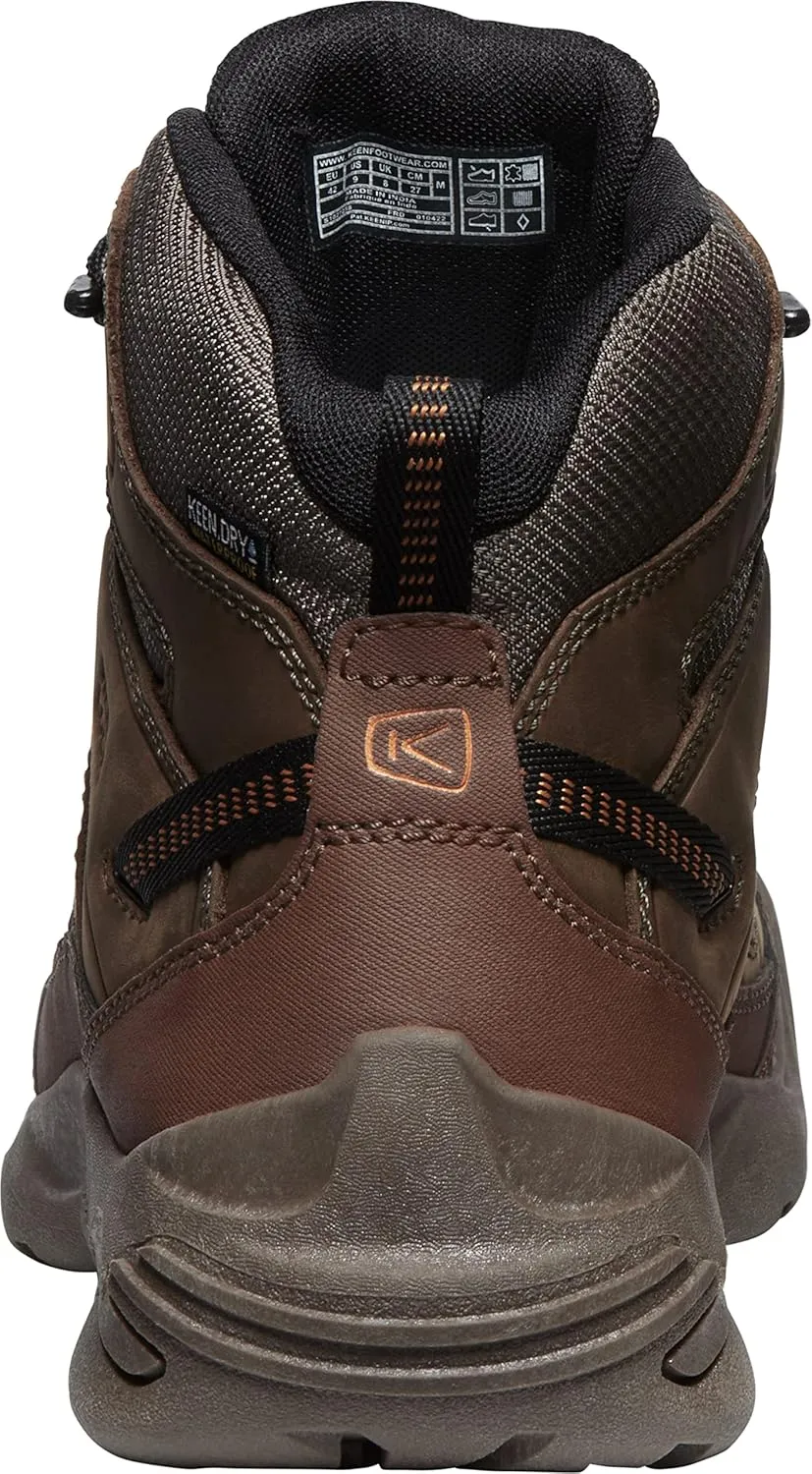 KEEN Men's Circadia Mid Height Comfortable Waterproof Hiking Boots