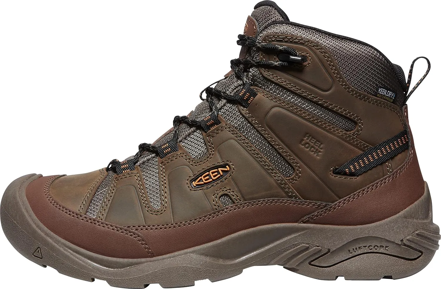 KEEN Men's Circadia Mid Height Comfortable Waterproof Hiking Boots