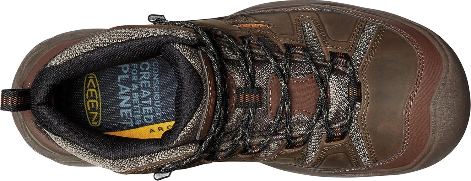 KEEN Men's Circadia Mid Height Comfortable Waterproof Hiking Boots