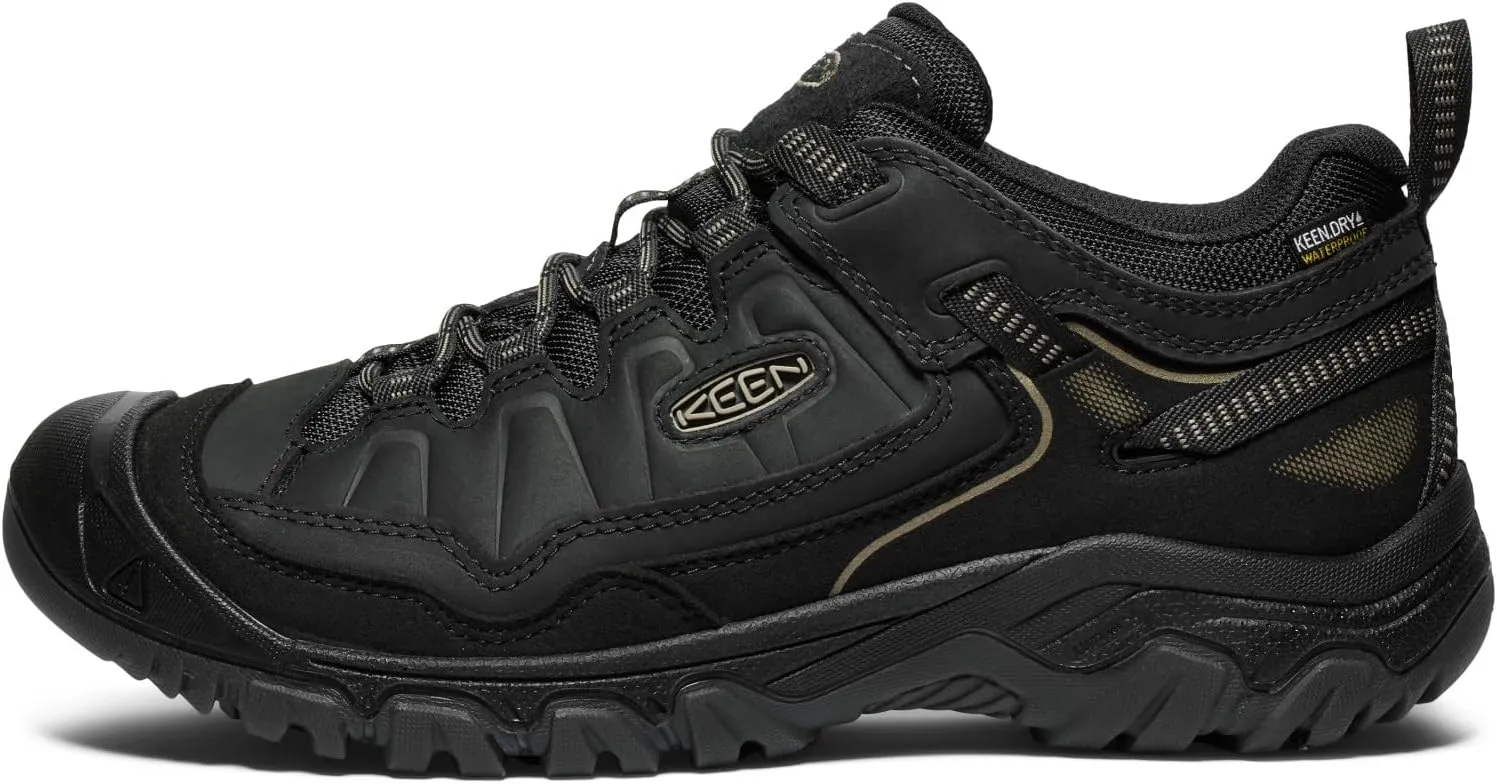 KEEN Men's Targhee 4 Low Height Durable Comfortable Waterproof Hiking Shoe