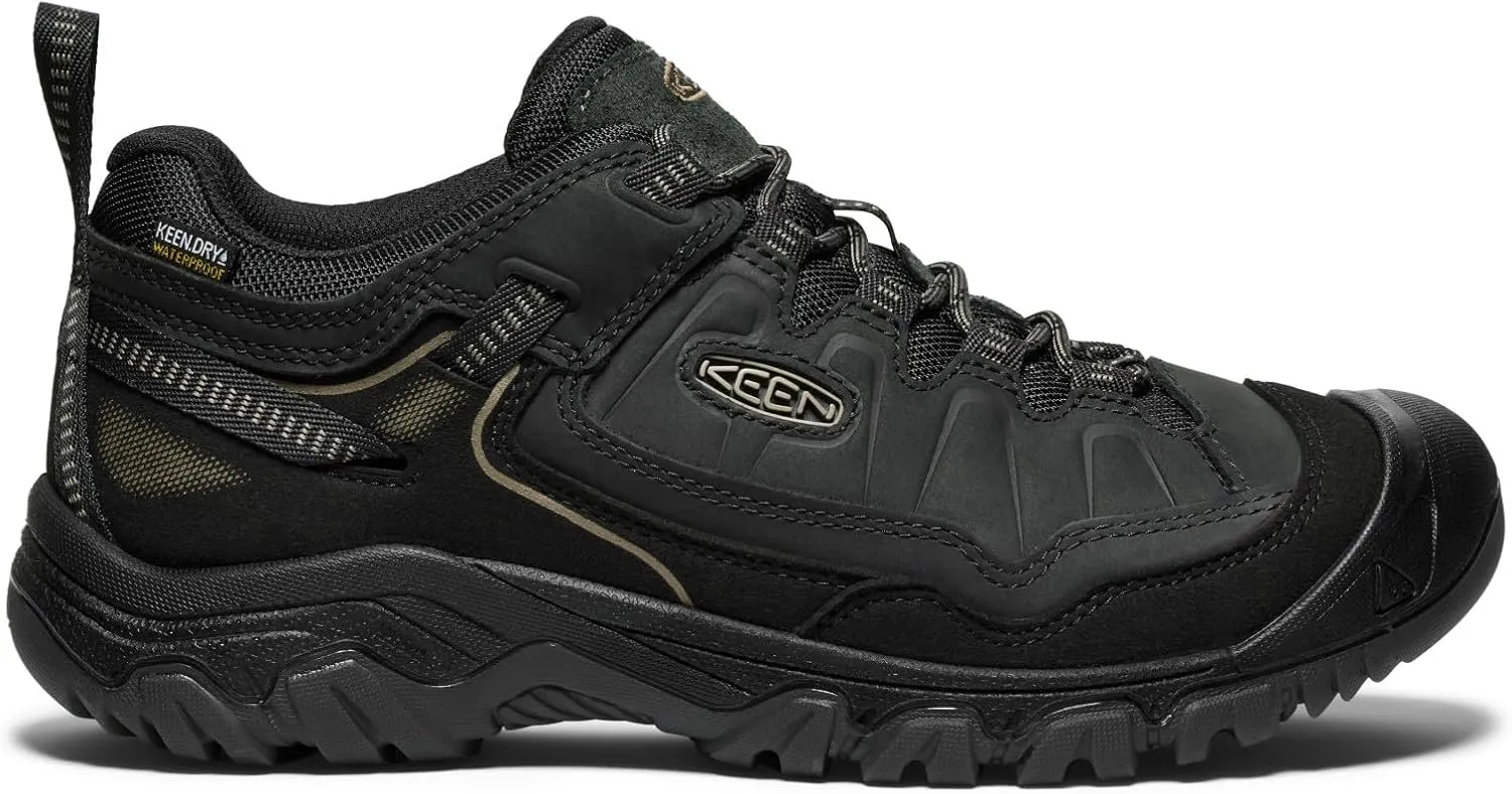 KEEN Men's Targhee 4 Low Height Durable Comfortable Waterproof Hiking Shoe