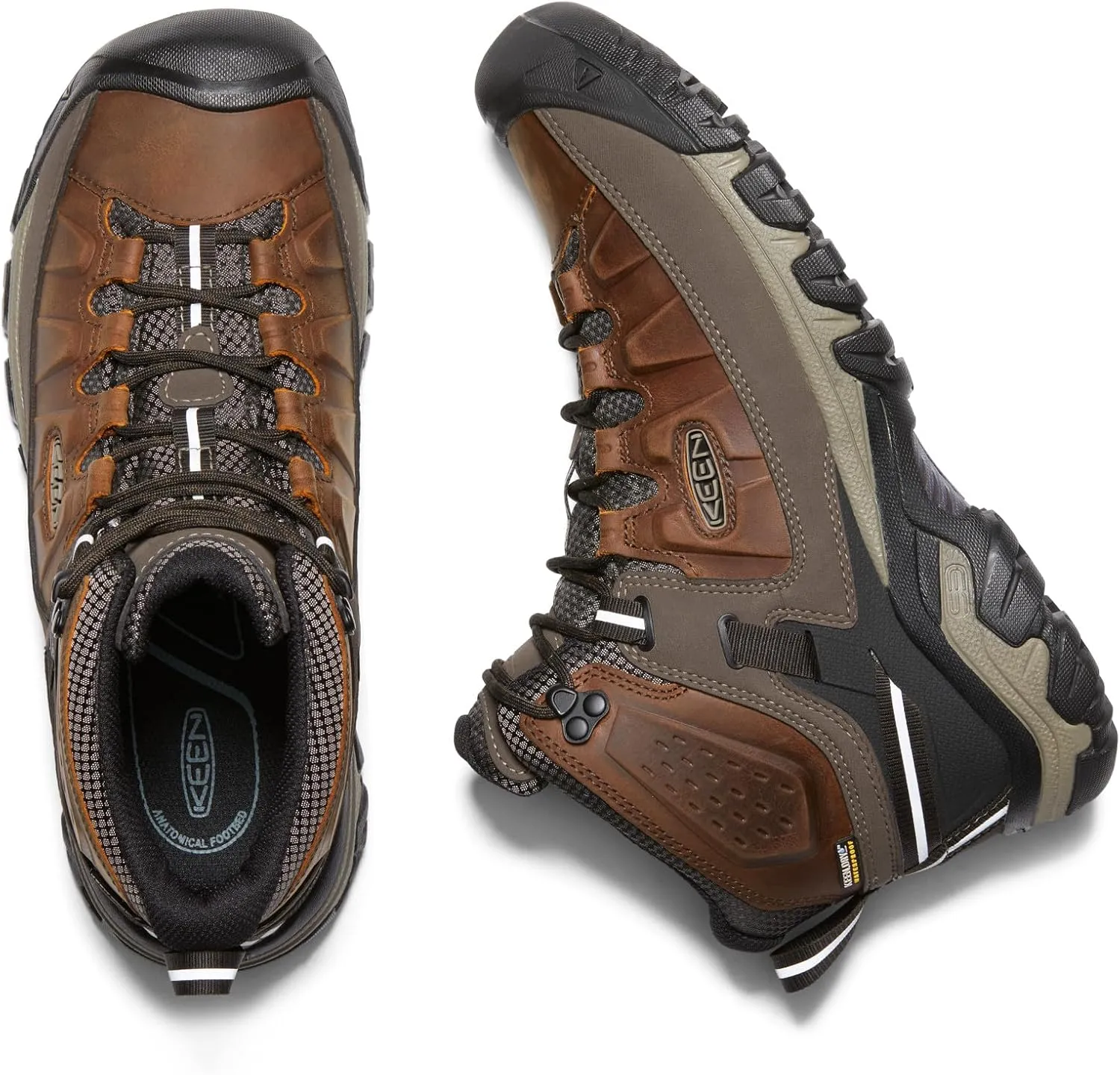 KEEN Men's, Targhee III Waterproof Mid Hiking Boots