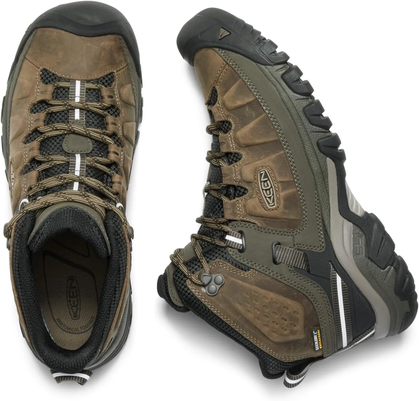 KEEN Men's, Targhee III Waterproof Mid Hiking Boots