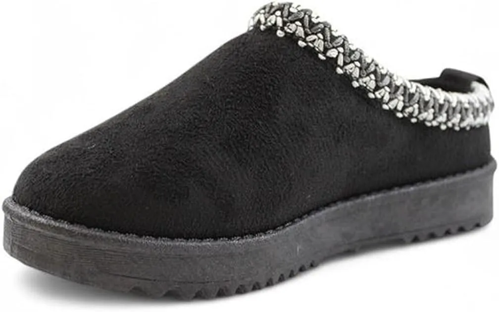 Kids & Girls Mini Low Ankle Boot Fur Lined Warm Slipper Shoes