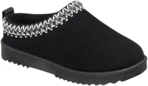 Kids & Girls Mini Low Ankle Boot Fur Lined Warm Slipper Shoes