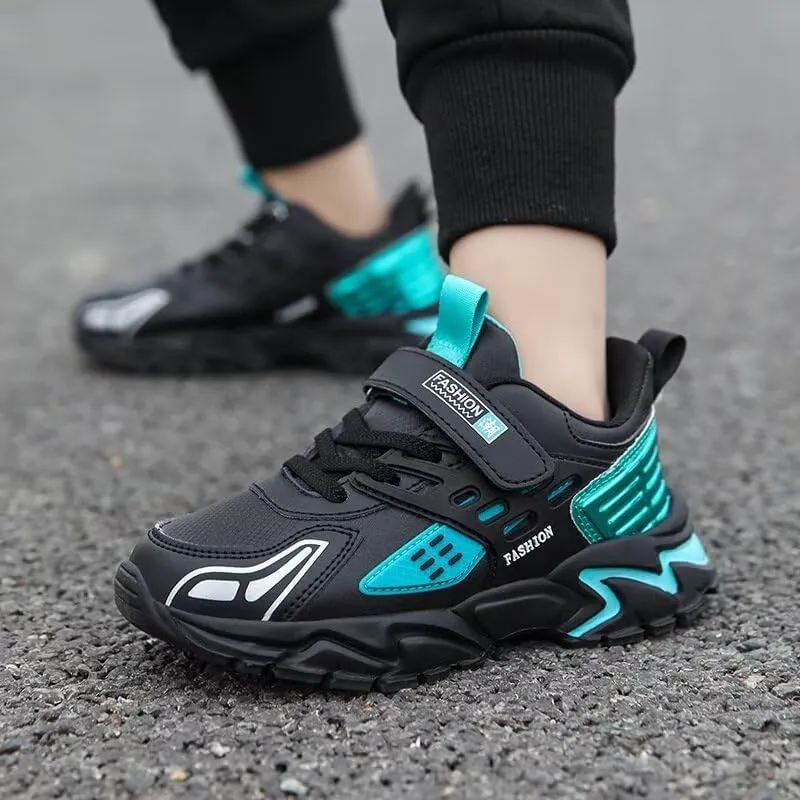 Kids Boy Fashion Comfortable Walking Sneakers for Sport Running Cycling Hiking School