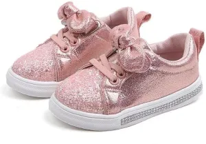 Kids Girl Fashion Lovely Bowknot Casual Sneakers for Outdoor Running Walking Travel School