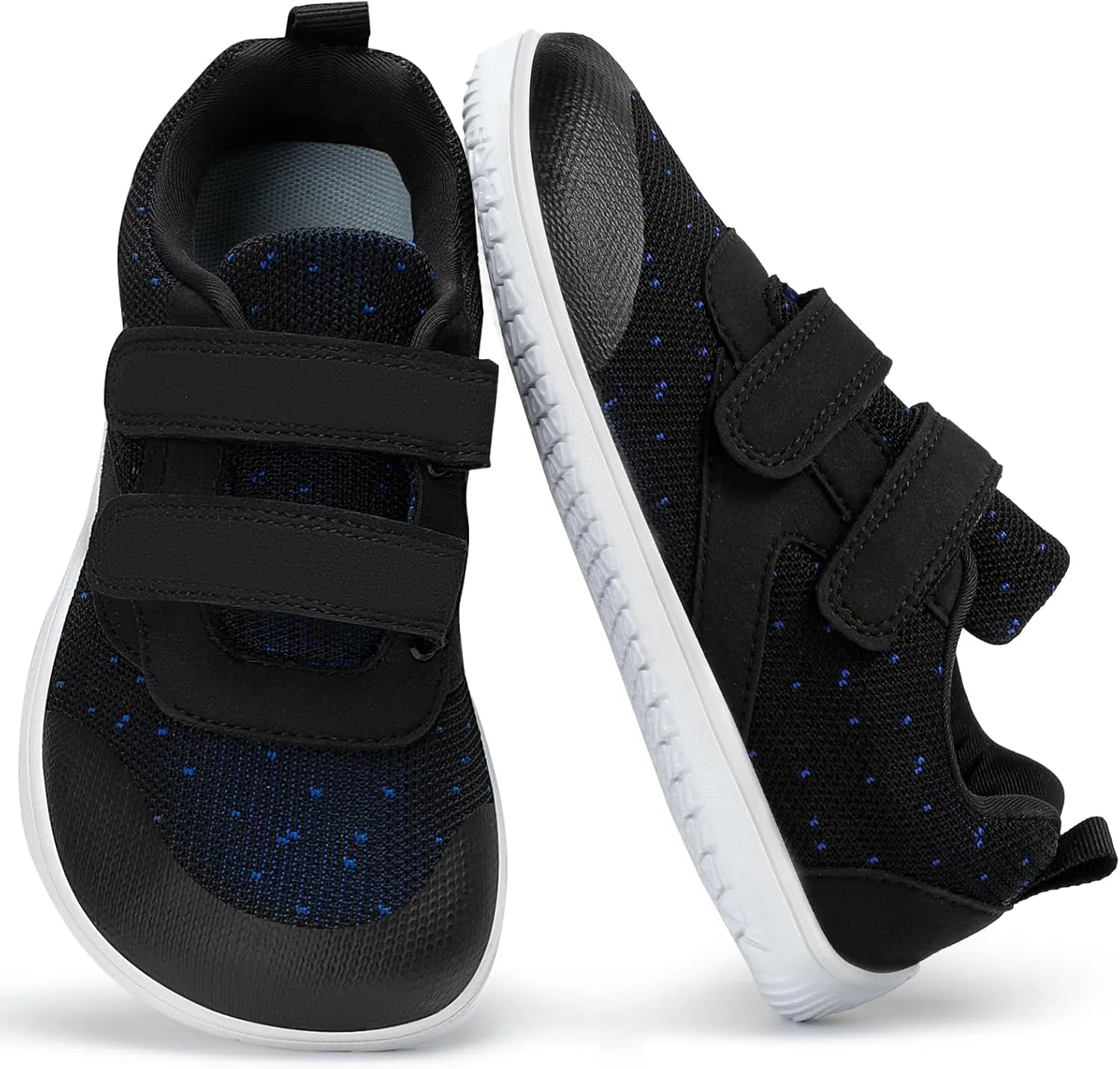 Kids Slip On Barefoot Toddler Boys/Girls Wide Toe Box Sneakers Zero Drop Minimalist Outdoor Activities Walking Running Shoes