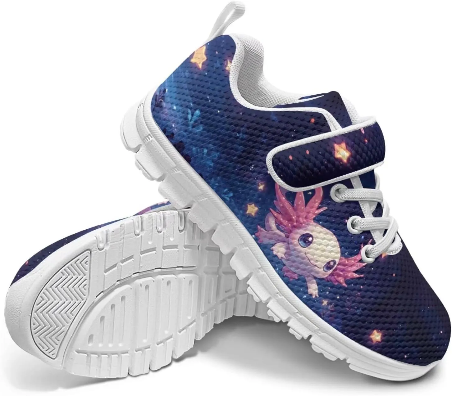 Kids Slip On Sneakers for Girls Soft Lightweight Athletic Tennis Shoes