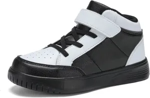 Kids Sneakers Boys Running Shoes Girls High Top Casual Lightweight Classic Adjustable Strap Sneakers