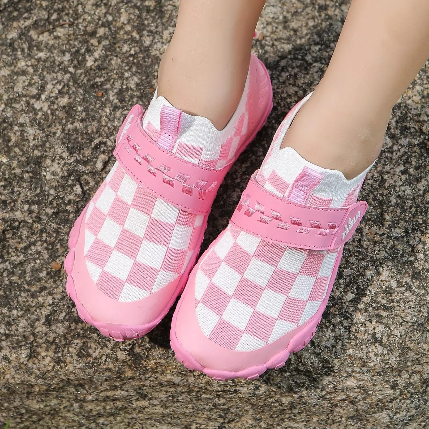 KUBUA Kids Hiking Water Shoes Boys Girls Barefoot Shoes Multifunctional Tennis Sneakers Toddler Little Big Kid