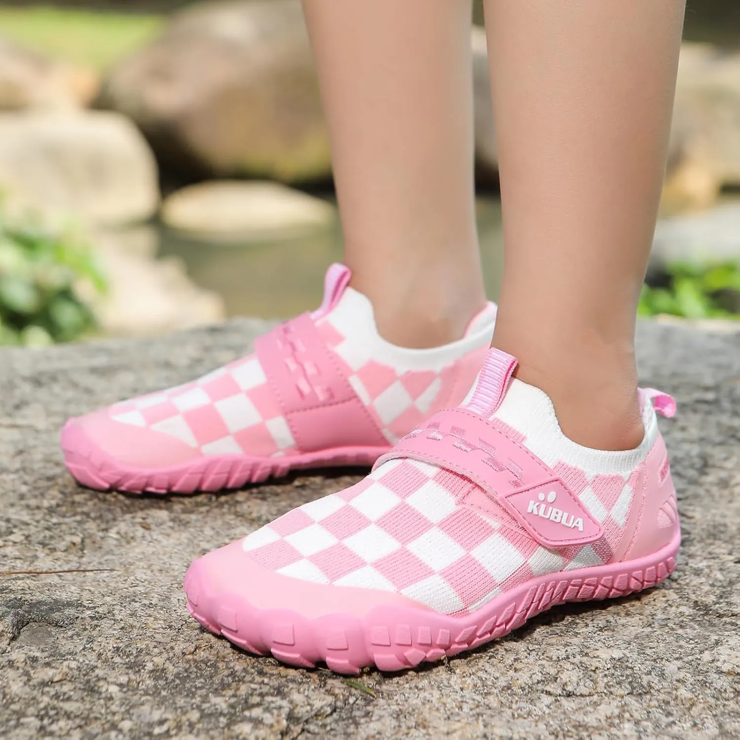 KUBUA Kids Hiking Water Shoes Boys Girls Barefoot Shoes Multifunctional Tennis Sneakers Toddler Little Big Kid