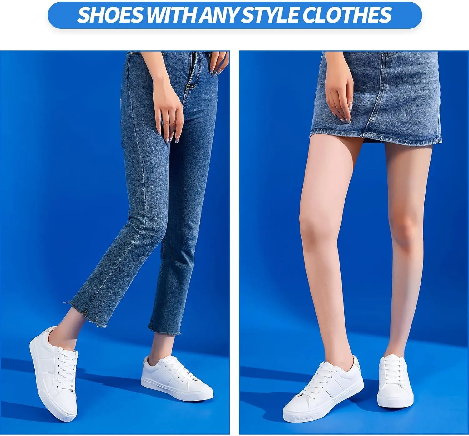 kufeiti White PU Leather Sneakers for Women Low Top Lace Up Tennis Shoes Women's Fashion Casual Shoes Sneakers