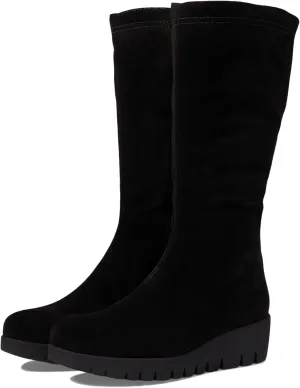 La Canadienne Tova Black Suede 5.5 M (B)