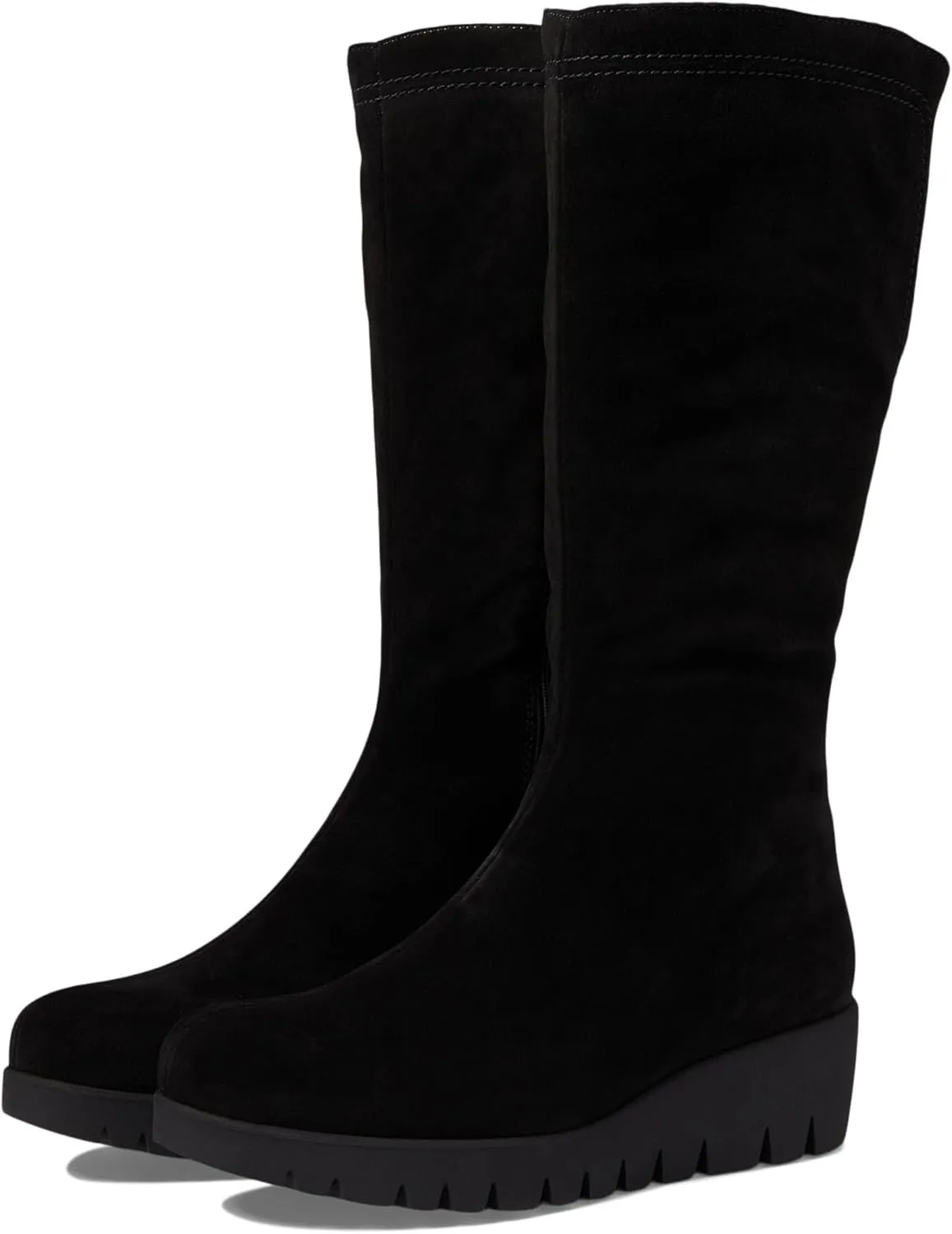 La Canadienne Tova Black Suede 5.5 M (B)
