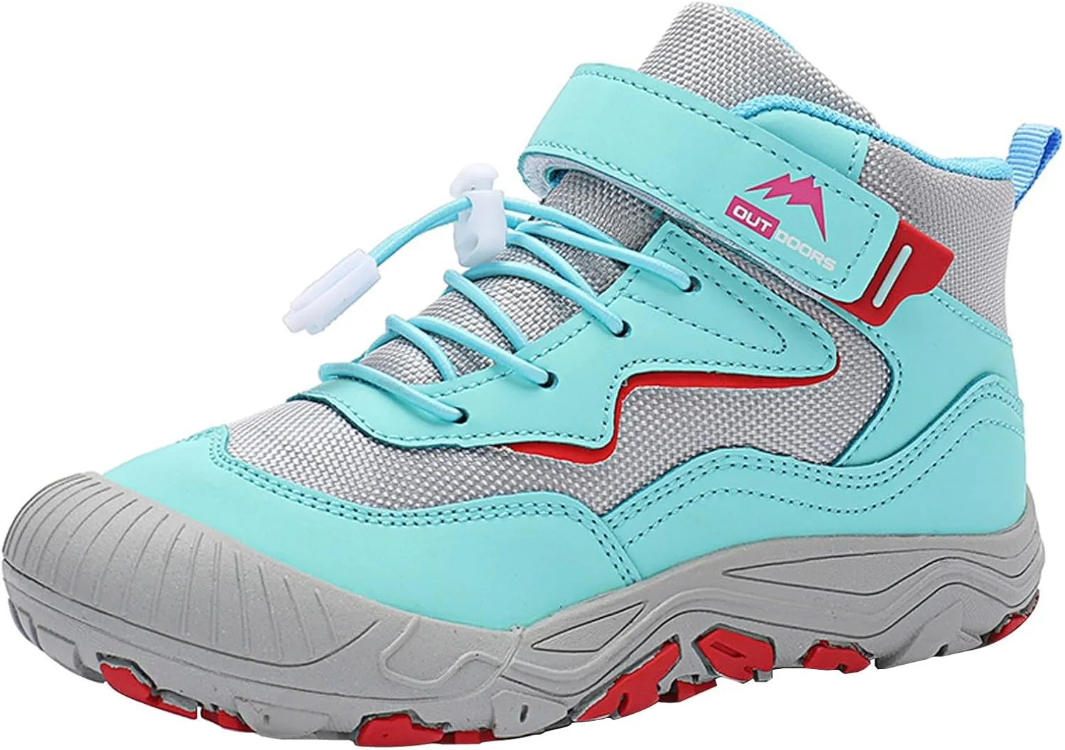 Lace-Up Open Toe Shoes For Childrens Kids Snow Boots Outdoor Sport Booties Fashion Breathable Rubber Boys Girls Sneaker
