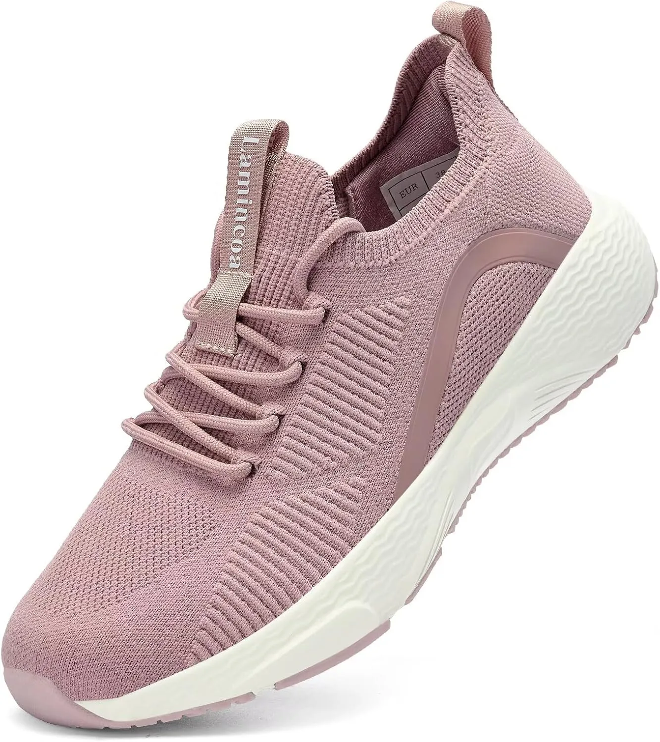 Lamincoa Women's Running Shoes Slip on Walking Sneaker Lightweight Tennis Shoes Casual Athletic Sneakers for Outdoor Gym Workout