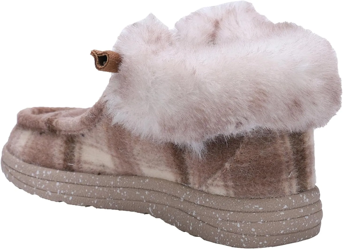 Lamo Women's Cassidy Shoes for Women - Matte Rich Suede and Textile Upper - Lightweight Women Footwear Faux Fur Lined, 100% Australian Sheepskin Footbed LITE EVA Outsole