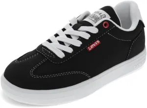 Levi's Kids Zane Poly Canvas Casual Lace Up Sneaker Shoe