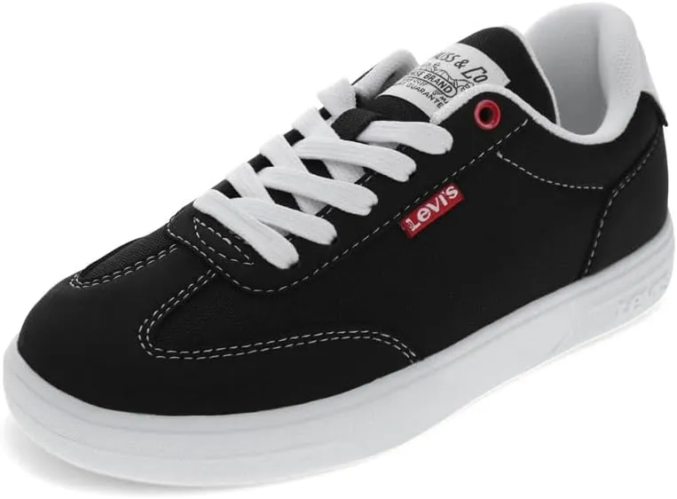 Levi's Kids Zane Poly Canvas Casual Lace Up Sneaker Shoe