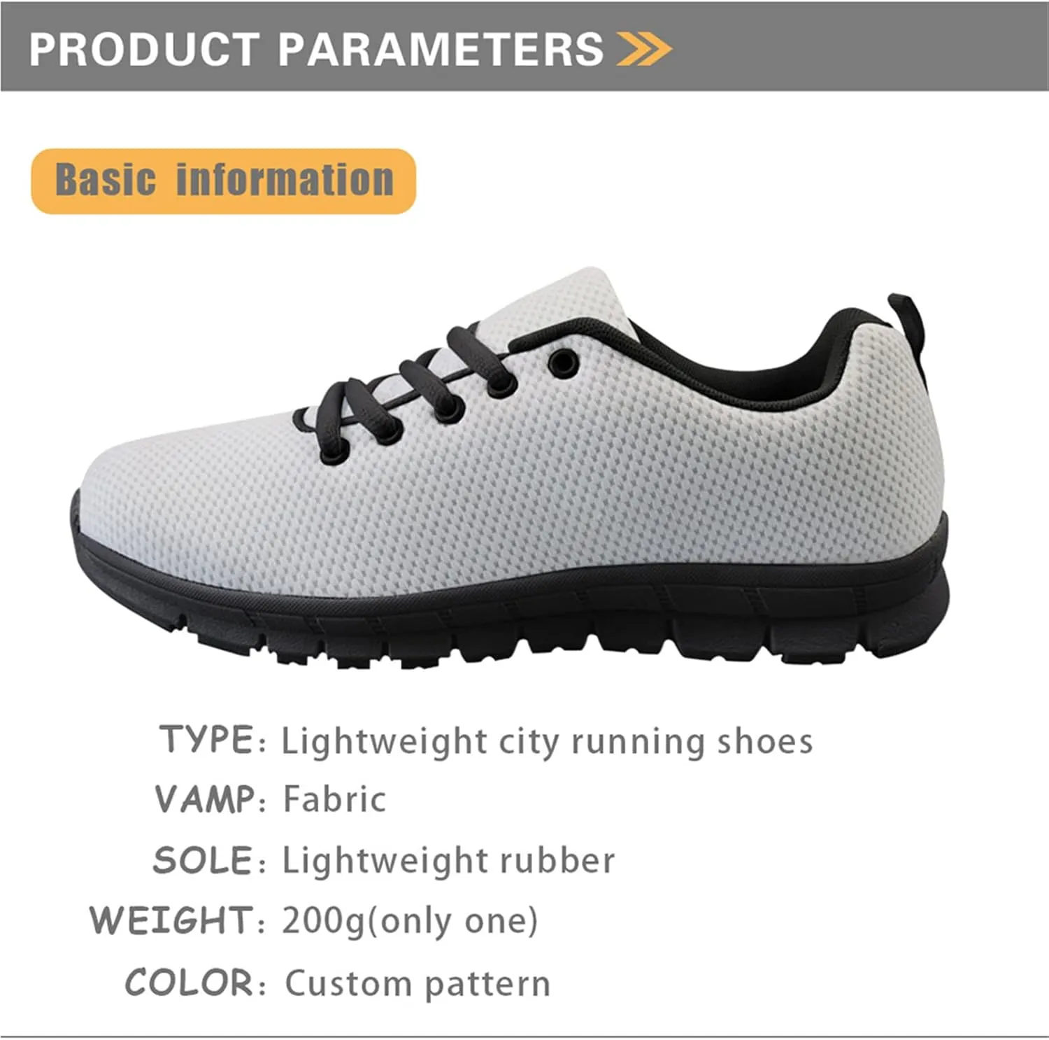 Lightweight Women's Walking Shoes, Soft Athletic Tennis Shoes, Lace Up Running Sneakers for Girls